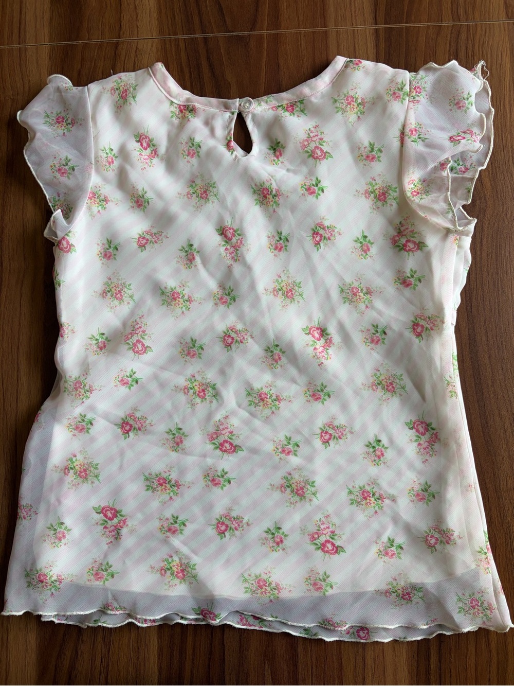 Mary-Kate And Ashley 10Y Floral Top - Picture 3 of 3
